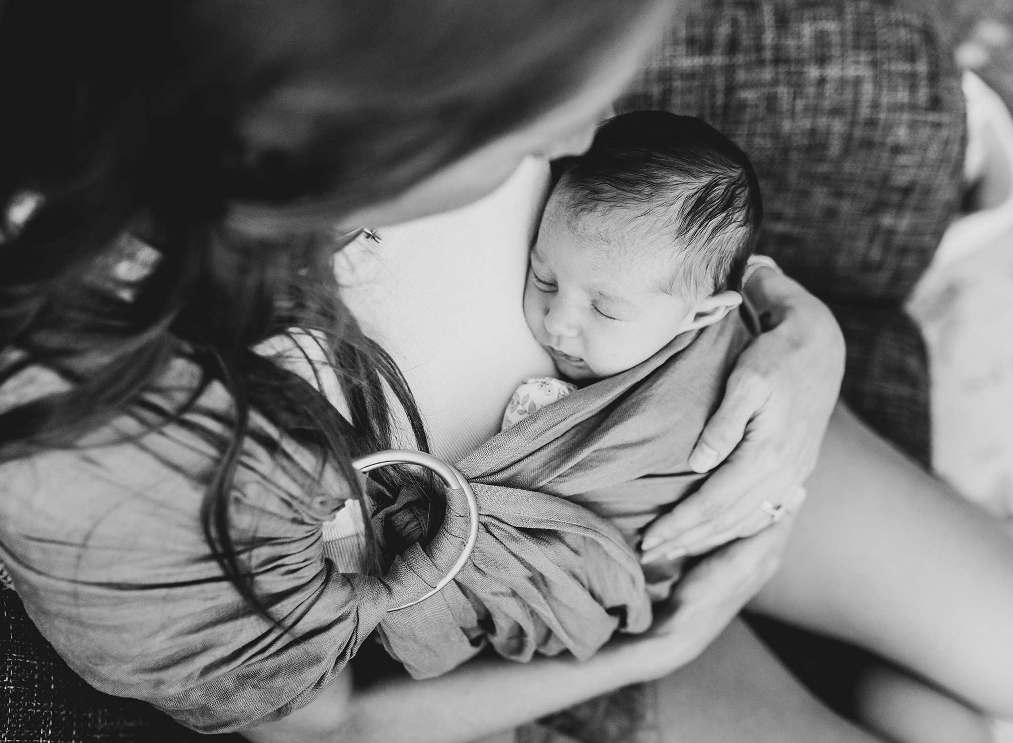 frisco-newborn-photographer-black-and-white-photo