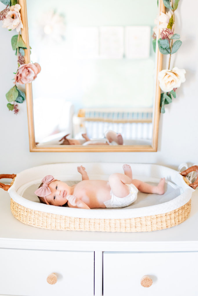 newborn photos in frisco with erica grandin photography